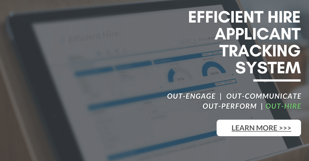 Efficient Hire ad