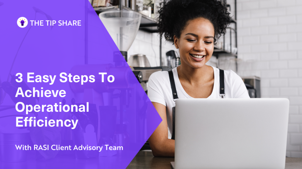 3 Easy Steps to Achieve Operational Efficiency thumbnail.