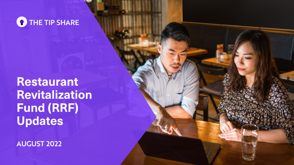 Restaurant Revitalization Fund (RRF) Updates thumbnail.